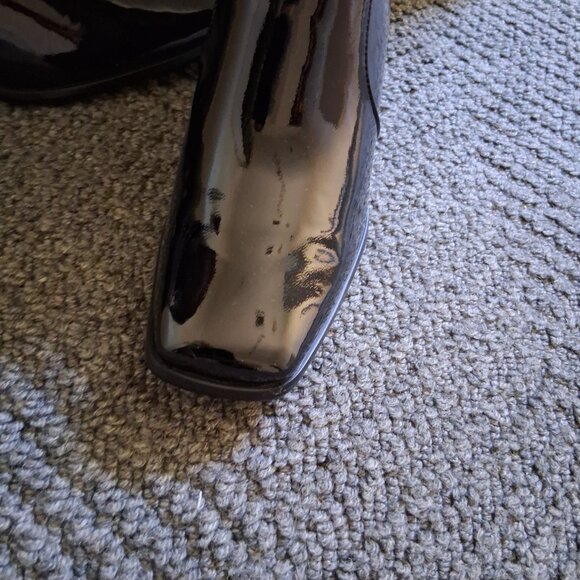 New Feetquake Tall High Patent Leather Boots - Picture 6 of 11